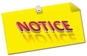 Notice